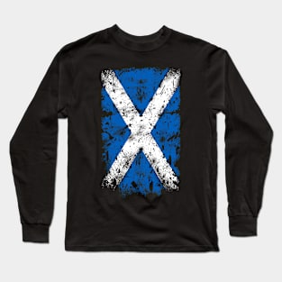 Scotland Flag Long Sleeve T-Shirt